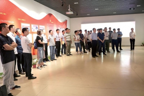 中国烟草总公司合肥设计院党组来776net必赢官网交流党建工作